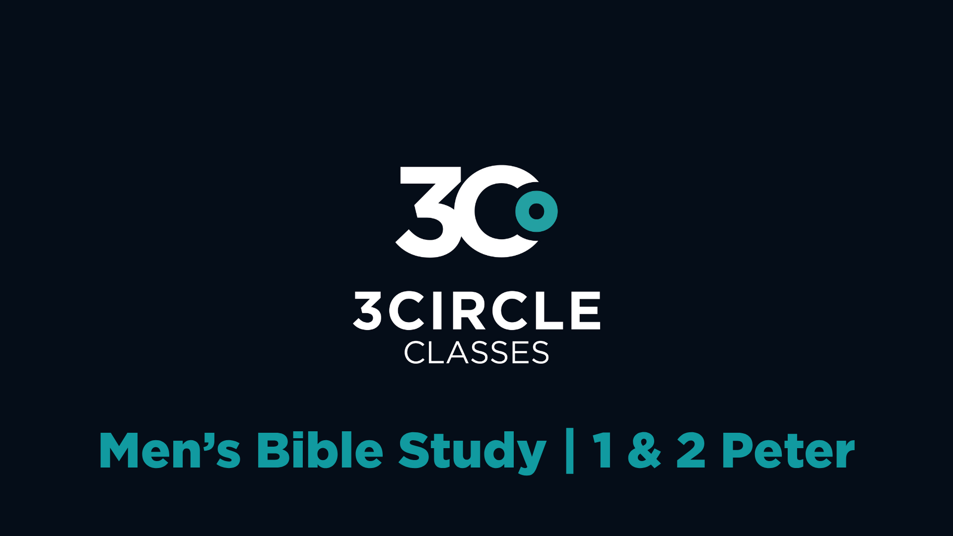 Men's 1 & 2 Peter Bible Study